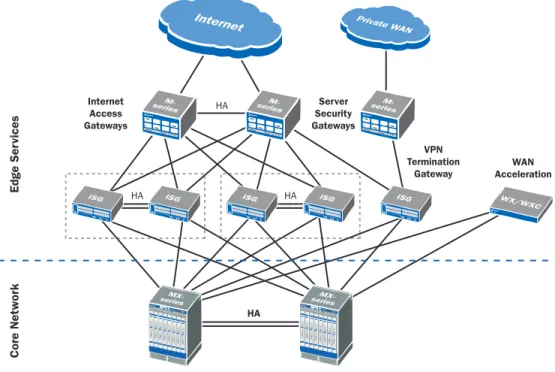 Figure 6: Data Center Network Edge Services
