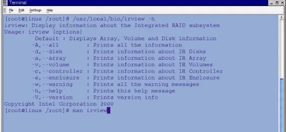 Figure 1-14. irview Screen