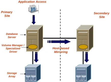Fig. 1: Host-based Remote Mirroring 