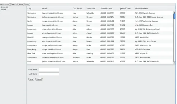 Figure 4.1. Connected Table