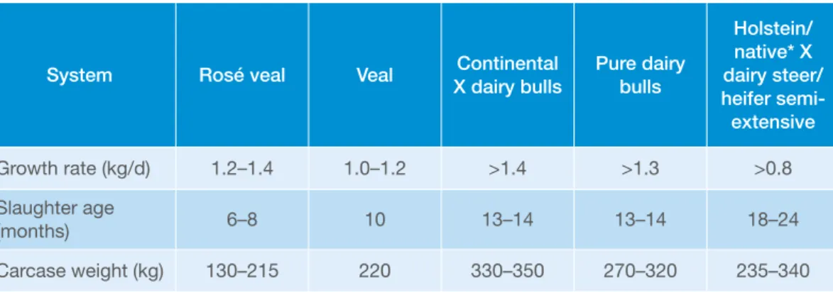 Table 1. System overview