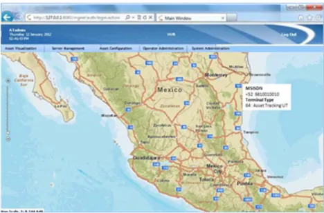 Figure 3: Sample assets location view 