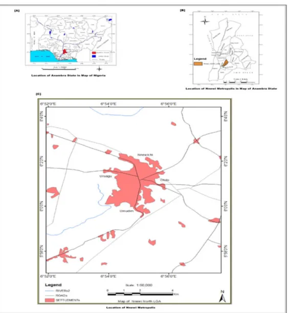 Figure 1: Location of the Study Area. 