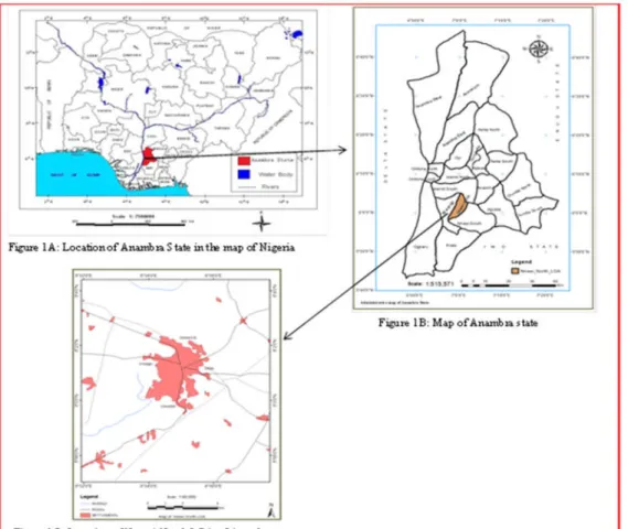 Figure 1: Location of the Study Area 