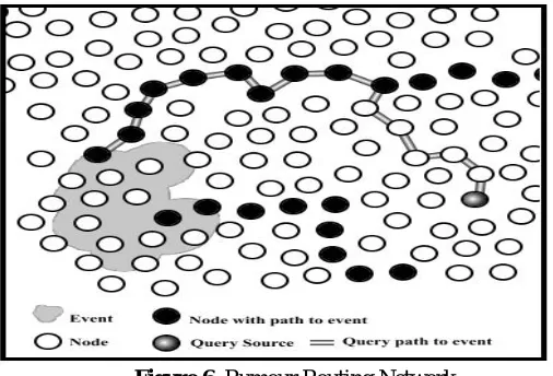 Figure 6. Rumour Routing Network