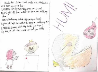 Figure 5.25 Mini Storybook by Bella (Page 5 and Page 6)