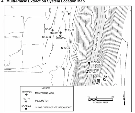 Figure 4.  Multi-Phase Extraction System Location Map 