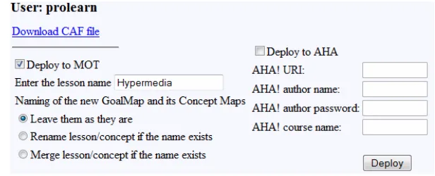 Figure 7: Resource selection 