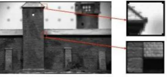 Figure 5 (Left): Patch matching input image 1. Figure 6 (Right): Input image 2.  