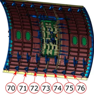 Figure 4: CAD model of fuselage side panel [3] 