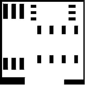 Fig. no 2:  2D representation of the proposed warehouse We will try to find an approach for developing an approach for generating a path planning algorithm and testing the 