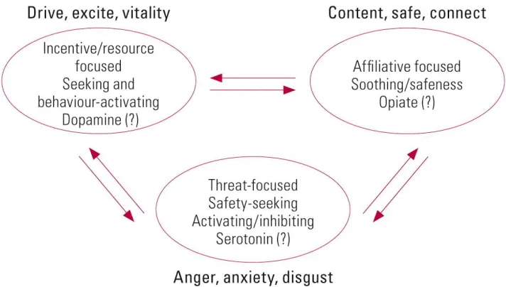 Figure 1: Emotion regulation systems. From Gilbert (2009)  