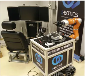 Figure 2.1: The robotic setup