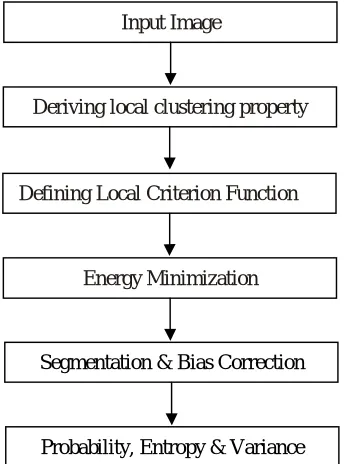 Fig. 1 : Block diagram for the proposed method  