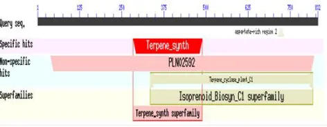 Figure 7: Protein binding, disorder and other regions present inApCPS.