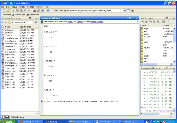 Figure 4 Input Message  