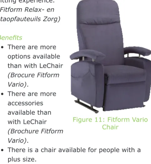 Figure 11: Fitform Vario Chair