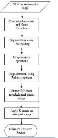 Fig. 2:  (a) The original image (b) Contrast-enhanced image (c) Smoothed image after applying Mean filter 