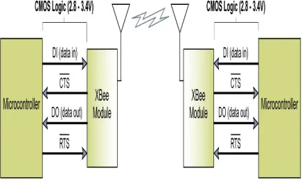 Figure 10: Zigbee Module (Tx & Rx) 