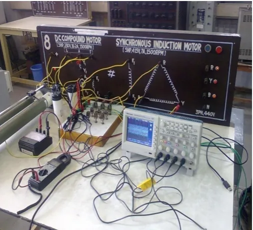 Fig-4: Experimentally observed terminal voltage vs. output power 