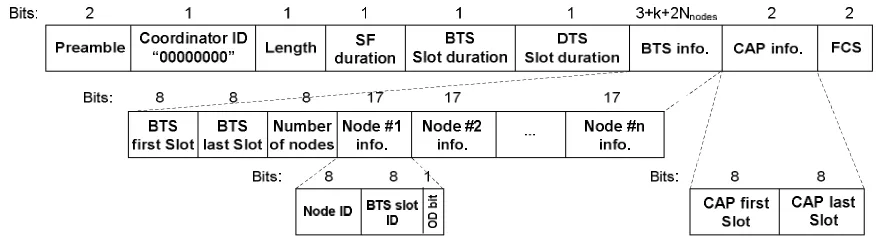Figure 8: Proposed Beacon packet format 