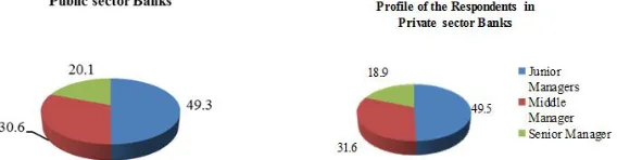 Table 2: Comparison of effect of various Compensation Components on the motivation level of the public and private sector bank employees at junior management level 
