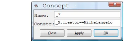 Fig. 2 Relation between Michelangelo and Placeholder Concept _X 