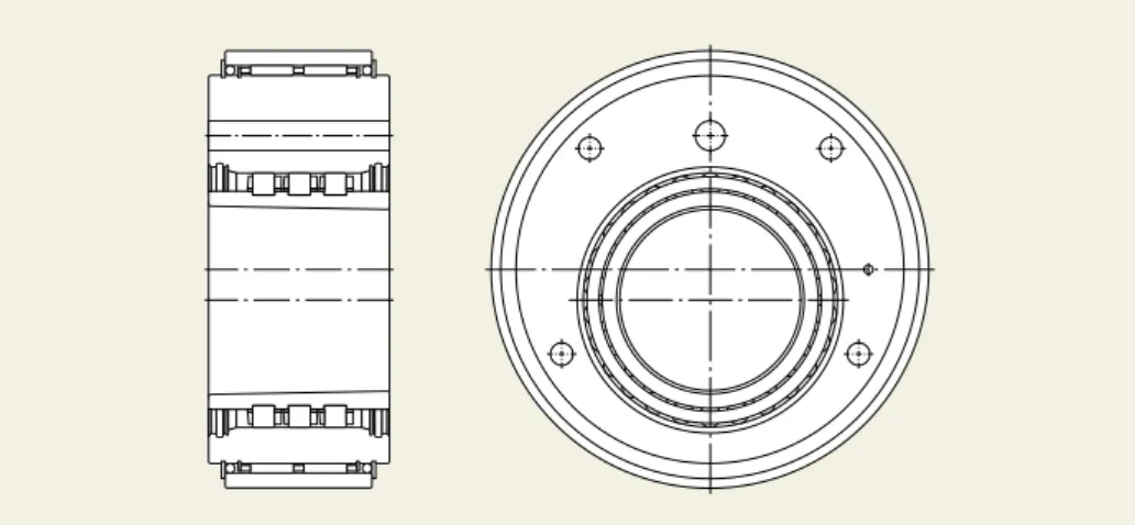 Fig 19 Printing cylinder bearing  unit (PCU)