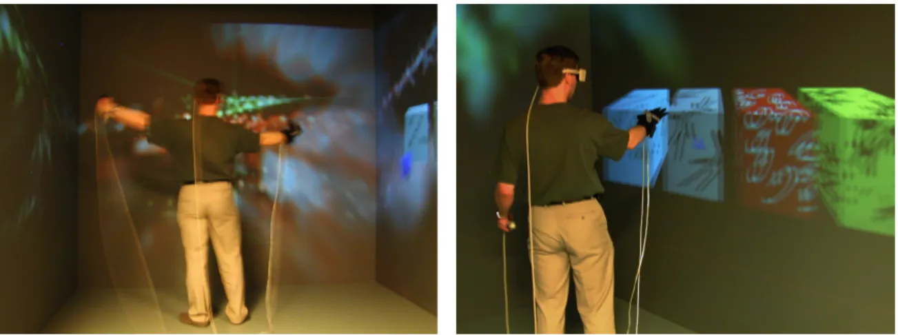 Fig. 1 . Different ways to interact with the AnimaLand system.