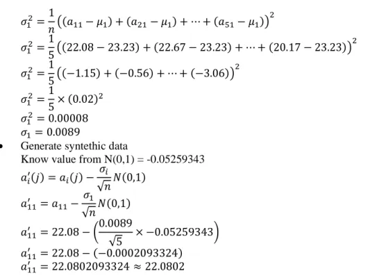 Illustration of generating synthetic data in discrete attributes  Using dateset in which X2 is defined as a discrete attribute