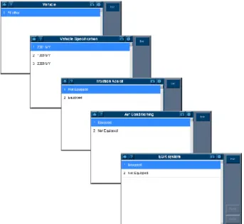Figure 3.16: Diagnostic Testing Selection Screen 
