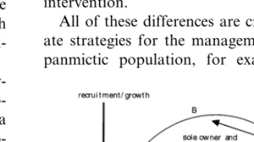 Table 2Single population model and panmictic population with three local populations
