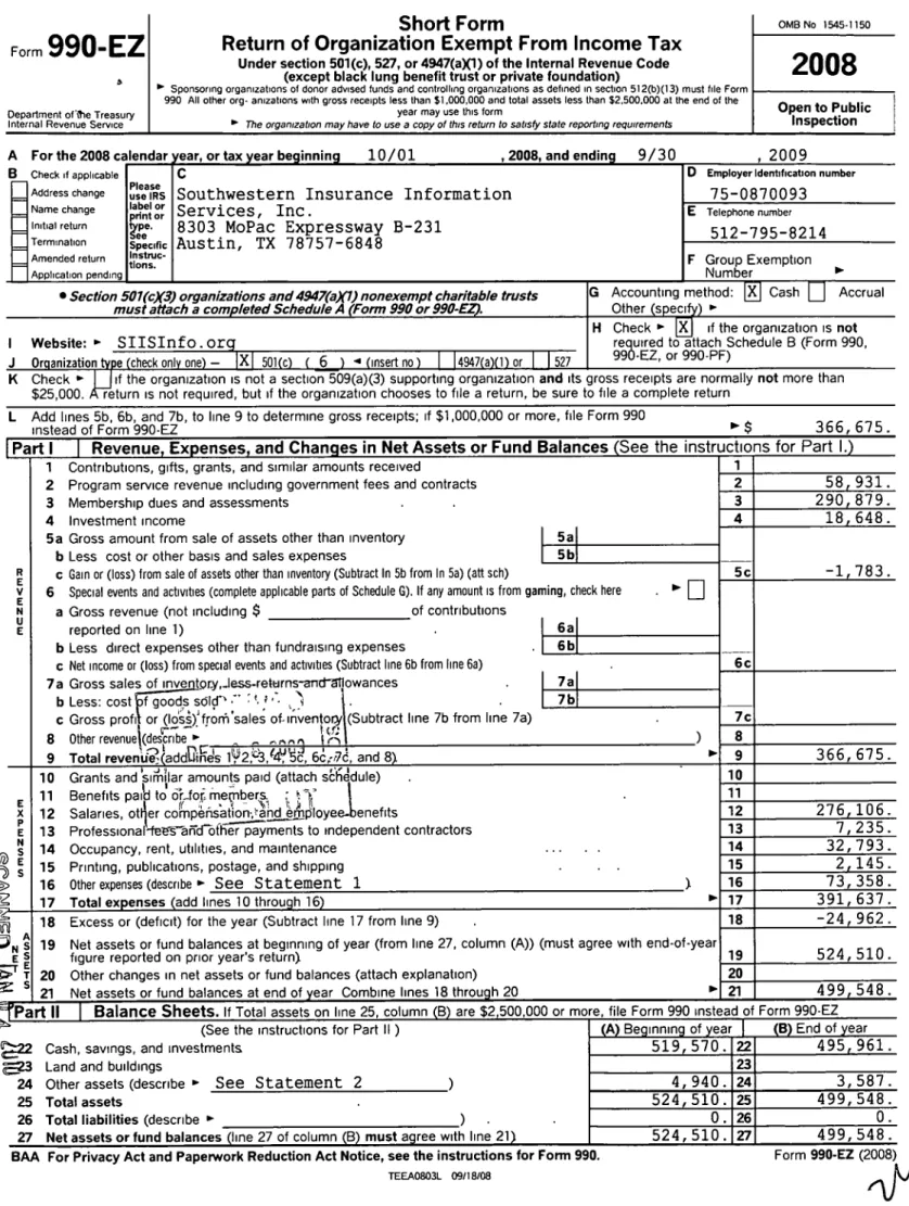 figure reported on prior year's return ) 19 524, 510.