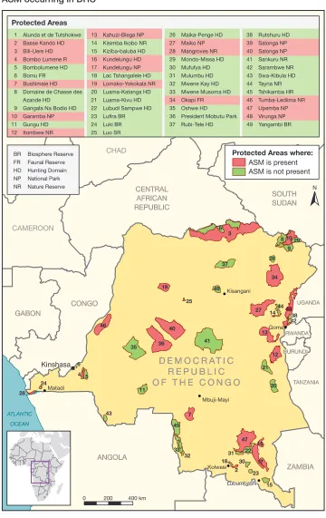 FiguRE 6.6 ASM occurring in DRC