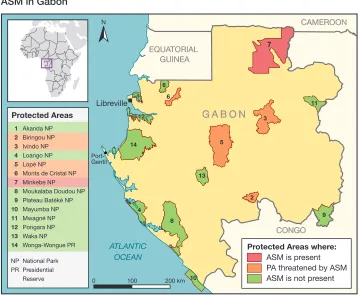 FiguRE 6.7 ASM in Gabon