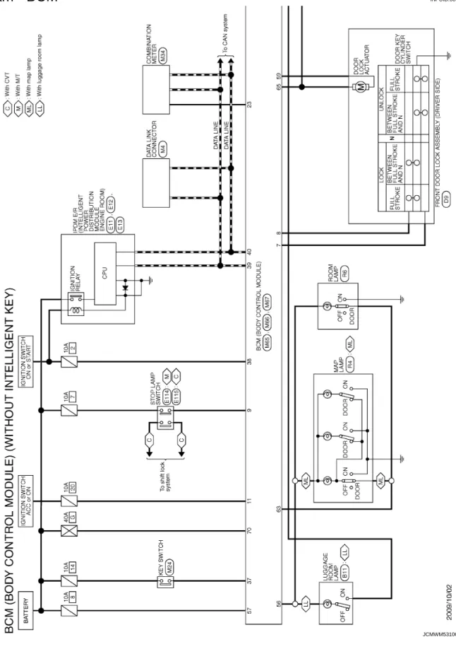 Diagram - BCM - INFOID:0000000005819860