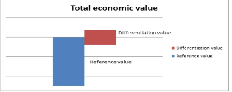 Figure 9 Total economic value (Company X, 2006).  3.2.  Variables 