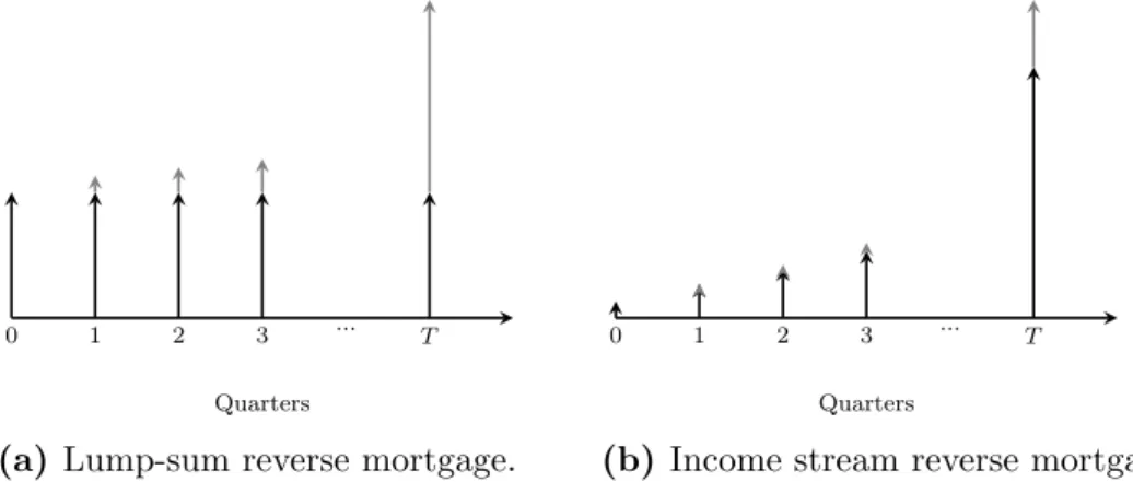 Figure 1: Illustration: Development of the loan balance over time.