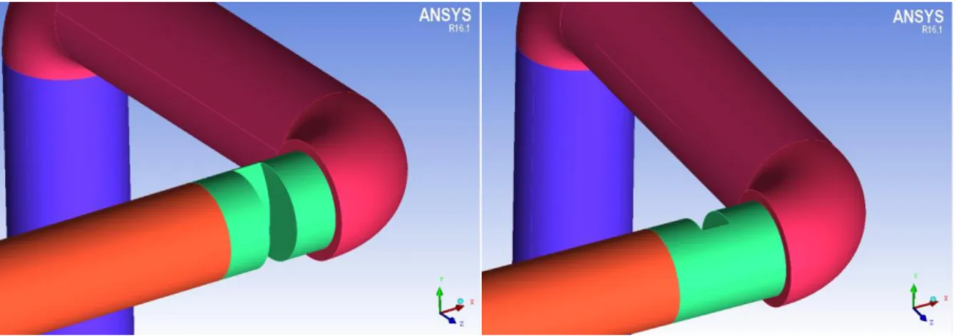 FIGURE 13: VALVE RELATIVE TO CORNER 