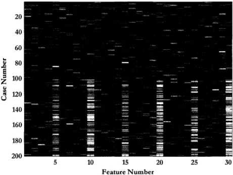 Figure 21:  Generated data set with correlated features with noise 
