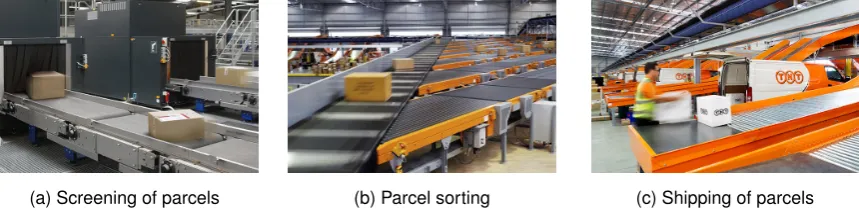 Figure 1.4: Example of parcel and postal systems