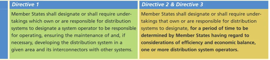 Figure 8: The designation of the Distribution System Operator