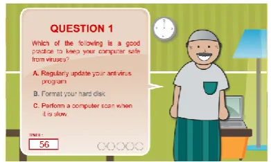 Figure 1.0: Show Kampung Cyber gameplay. 