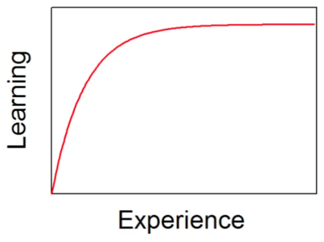 Figure 1. Representation of a learning Curve  