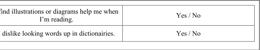 Figure 1. Example of an item from the VVQ. 