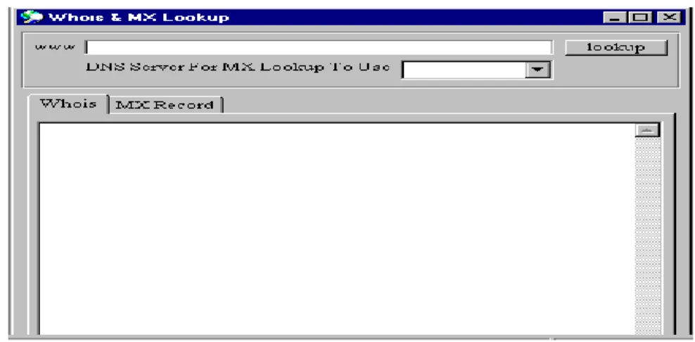 Figure  (18)  The  trace  route  menu.          Figure  (19)  Trace  route  built  in  to  windows contained  route menu