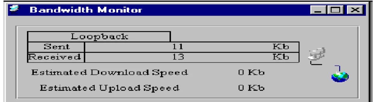 Figure  (4)  display  the  IP  scanner  when    IP  scanner  operation  activated  and  detected