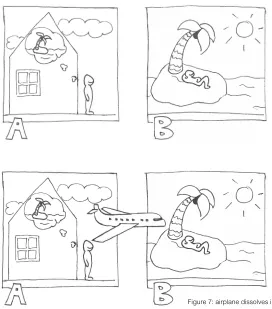 Figure 7: airplane dissolves into application