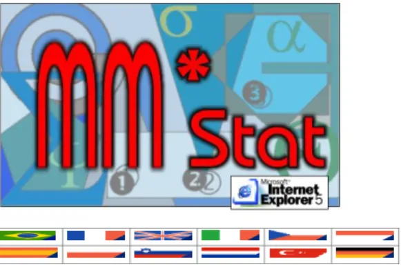 Figure 1: MM*STAT with the multiple languages