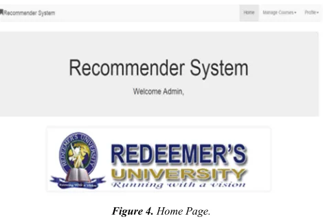 Figure 4. Home Page. 